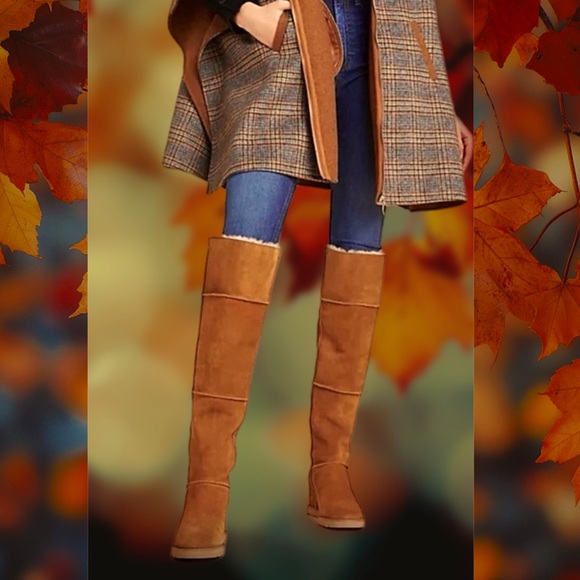 ⭐️RARE⭐️Ugg Classic Femme OTK Wedge Boots - Picture 1 of 9